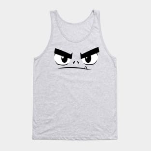 Beast Boy Angry Face Tank Top